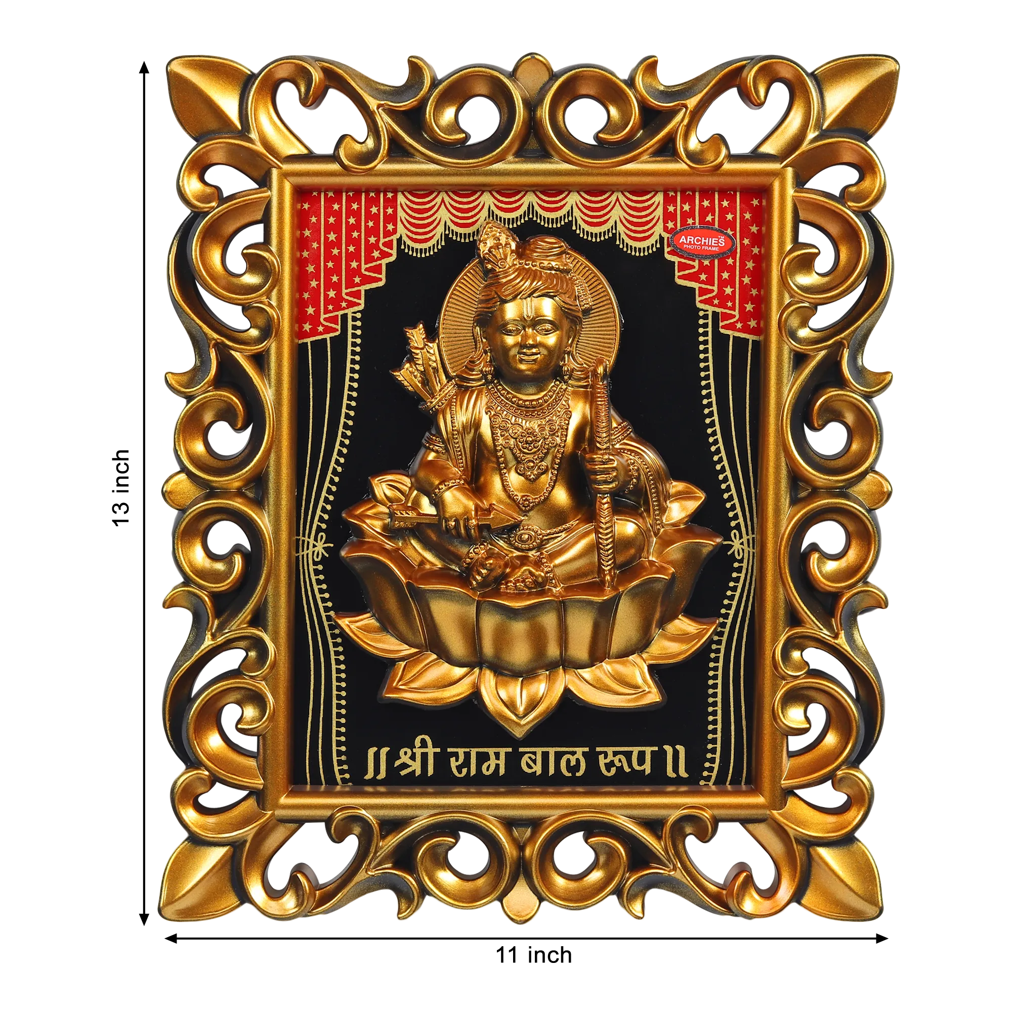 AR 591 Cl Shri Ram Bal Roop Golden